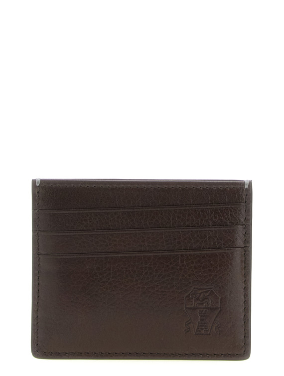 Кошелёк BRUNELLO CUCINELLI Leather cardholder (MWVEBU434C7233) #1