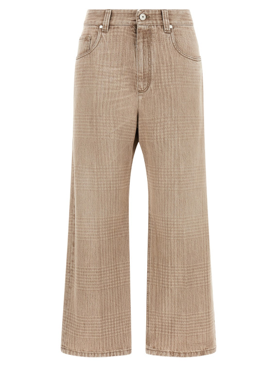 Джинсы BRUNELLO CUCINELLI 'Prince of Wales' (MP95PP4008C9816) #1