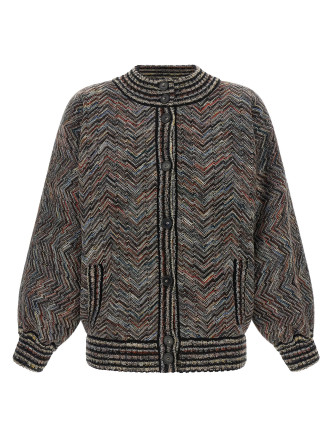Куртка MISSONI Chevron knit bomber jacket