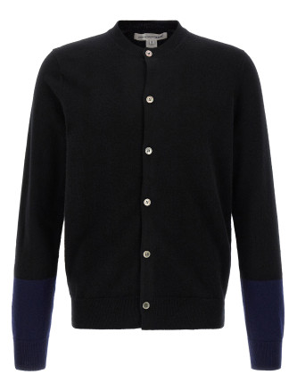 Кардиган COMME DES GARCONS SHIRT Color-block detail cardigan