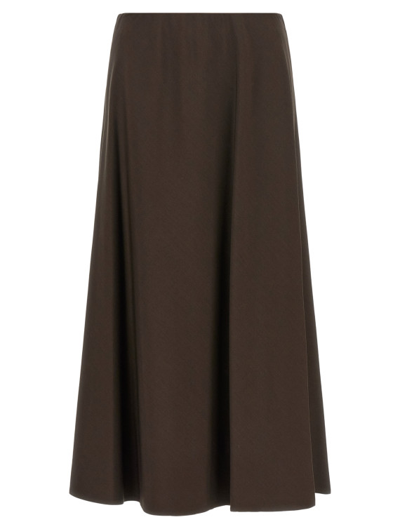 Юбка миди BRUNELLO CUCINELLI 'Flute' (MB143G3634C4222) #1