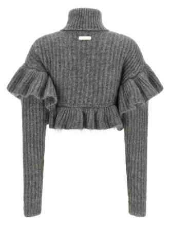Свитер ELISABETTA FRANCHI Ruffle sweater (MK43T67E2431) #