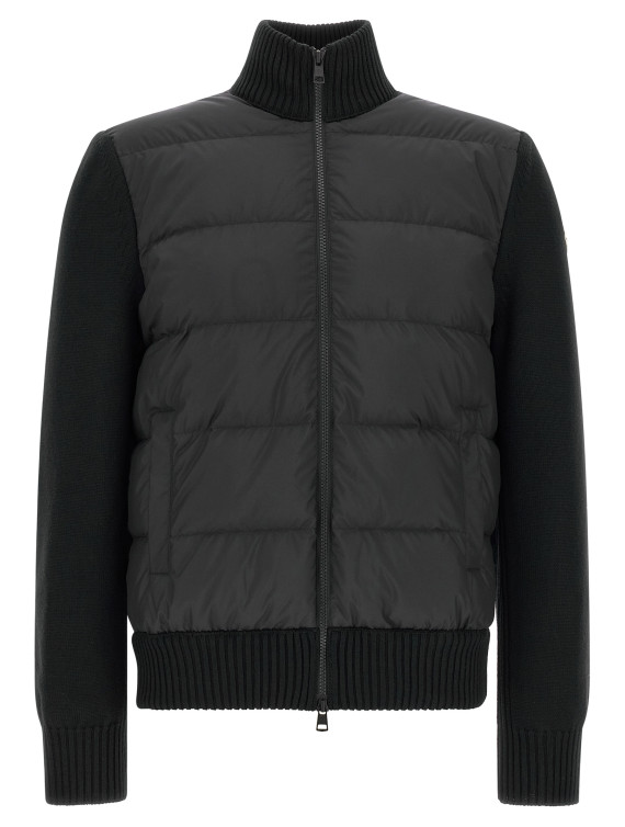 Кардиган MONCLER Two-material cardigan (L20919B00027M1131999) #1