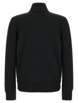 Кардиган MONCLER Two-material cardigan (L20919B00027M1131999) #