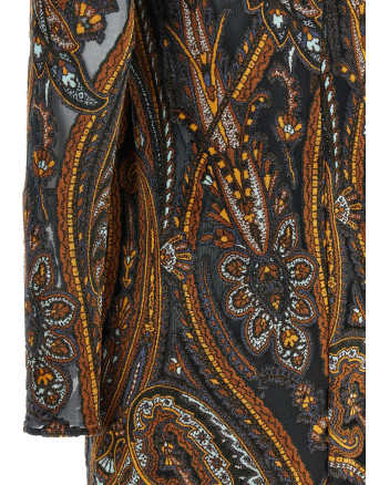 Мини көйлек ETRO Jacquard chenille dress (WRHA023799JJD1FS9885) #