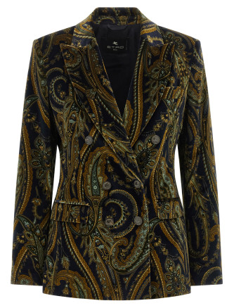 Жакет ETRO Double-breasted blazer