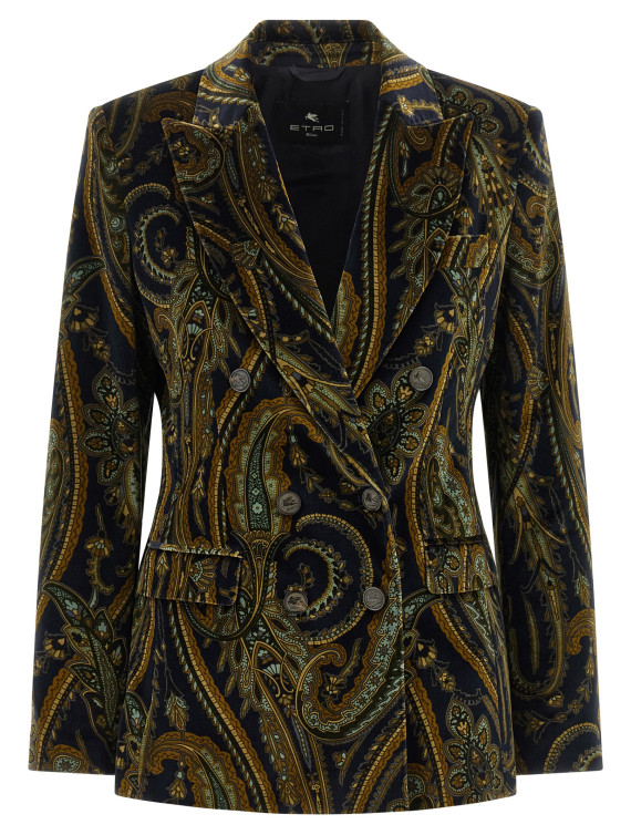 Жакет ETRO Double-breasted blazer (WRCA001099SAE1VX0883) #1