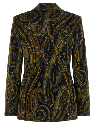 Жакет ETRO Double-breasted blazer (WRCA001099SAE1VX0883) #