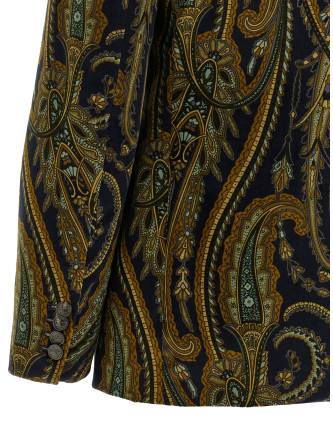 Жакет ETRO Double-breasted blazer (WRCA001099SAE1VX0883) #