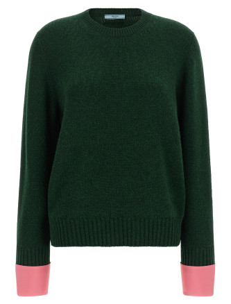 Свитер PRADA Removable cuffs sweater