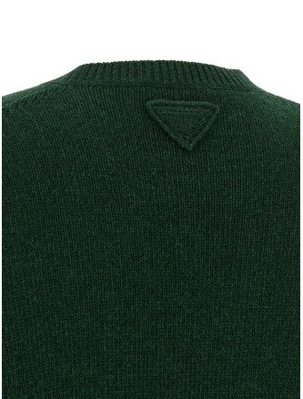 Свитер PRADA Removable cuffs sweater (P24F3VSOOO6339F0422) #