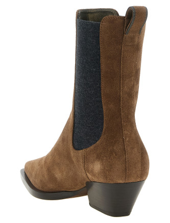 Ботинки челси BRUNELLO CUCINELLI 'Precious Loop Detail' (MZSFC3080PC9773) #