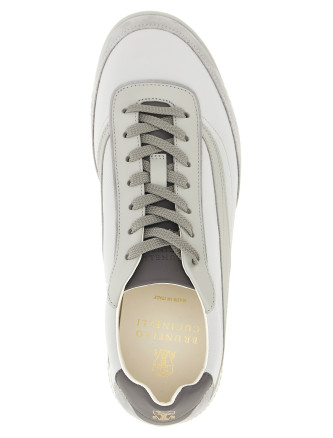Кроссовки BRUNELLO CUCINELLI Techno and nubuck fabric sneakers (MZUGNIA357CEE21) #