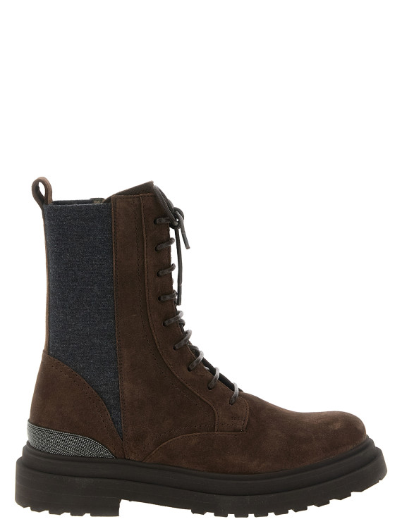 Военные ботинки BRUNELLO CUCINELLI 'Precious Detail' (MZSFG3308C9885) #1