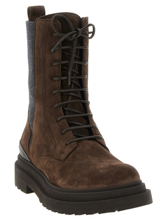 Военные ботинки BRUNELLO CUCINELLI 'Precious Detail' (MZSFG3308C9885) #