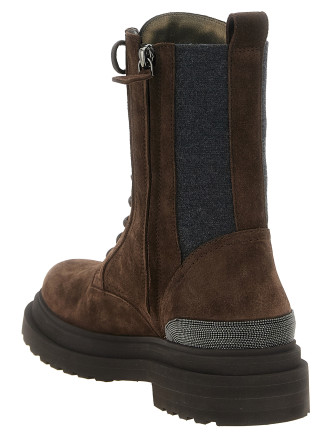 Военные ботинки BRUNELLO CUCINELLI 'Precious Detail' (MZSFG3308C9885) #