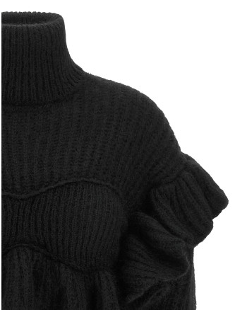Свитер ELISABETTA FRANCHI Ruffle sweater (MK43T67E2110) #