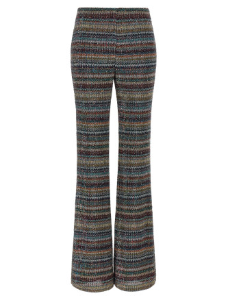 Брюки MISSONI Weaved Greek pattern pants