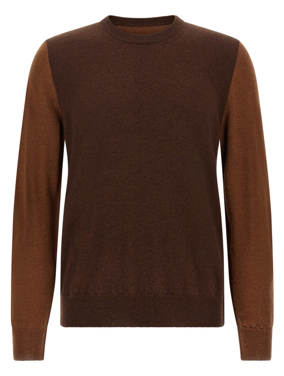 Two-tone wool sweater (S67HL0011M13177005F) #1