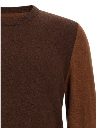 Two-tone wool sweater (S67HL0011M13177005F) #