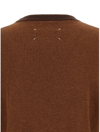 Two-tone wool sweater (S67HL0011M13177005F) #