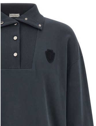 Свитшот BRUNELLO CUCINELLI 'Smooth' (MN05NVM205C3186) #