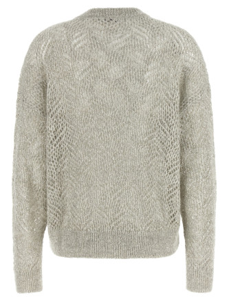 Свитер BRUNELLO CUCINELLI 'Dazzling Abstract Leaf' (MRG562500CBV65) #