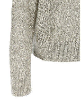 Свитер BRUNELLO CUCINELLI 'Dazzling Abstract Leaf' (MRG562500CBV65) #