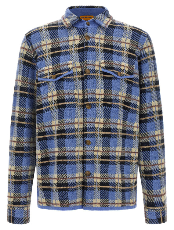 Рубашка GUEST IN RESIDENCE 'Plaid Work' (M35710AMDELFTBLUECOMBO) #1