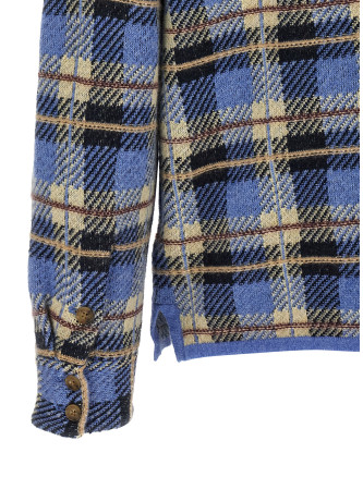 Рубашка GUEST IN RESIDENCE 'Plaid Work' (M35710AMDELFTBLUECOMBO) #