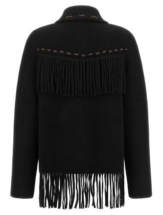 'Western Fringe' jacket (W48019JMBLACK) #