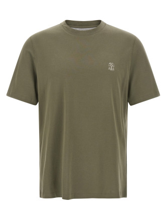 Футболка BRUNELLO CUCINELLI Logo T-shirt