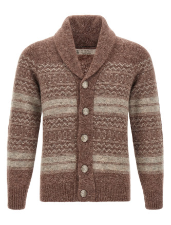 Кардиган BRUNELLO CUCINELLI 'Nordic Jacquard'