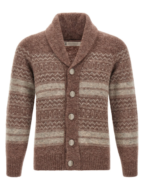 Кардиган BRUNELLO CUCINELLI 'Nordic Jacquard' (MTF710006CTB53) #1