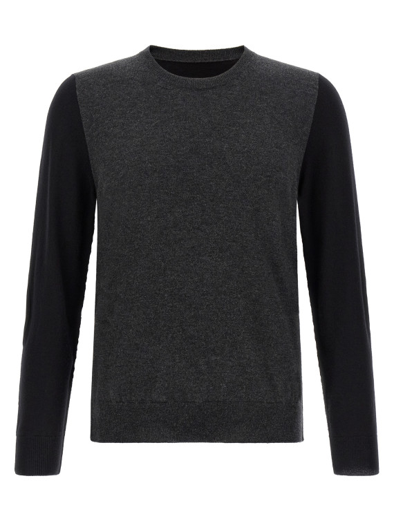 Свитер MAISON MARGIELA Two-tone wool sweater (S67HL0011M13177001F) #1