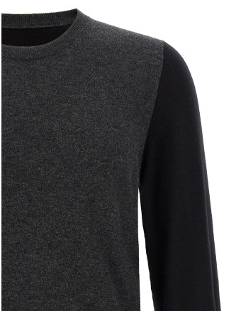 Свитер MAISON MARGIELA Two-tone wool sweater (S67HL0011M13177001F) #