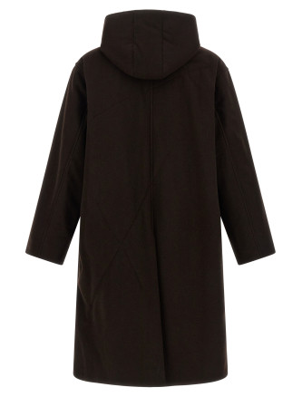 Пальто YOHJI YAMAMOTO 'Flannel Toggle Duffle' (HWC101391) #