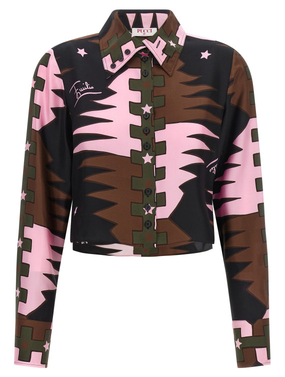 Рубашка EMILIO PUCCI 'Valdimontone' (6URJ156U831052) #1