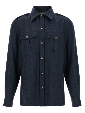 Рубашка BRUNELLO CUCINELLI Flannel shirt