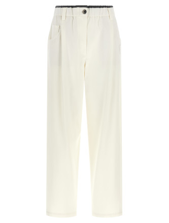 Брюки BRUNELLO CUCINELLI Cotton trousers