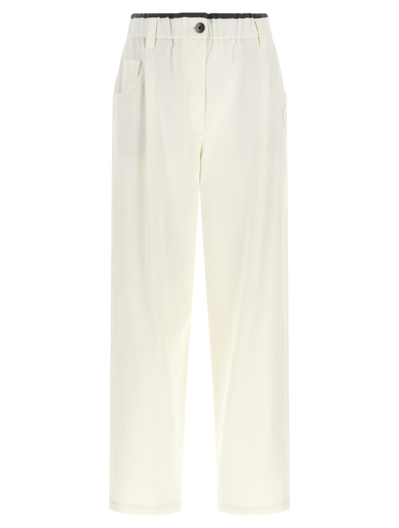 Брюки BRUNELLO CUCINELLI Cotton trousers (MA126P9330C1542) #1