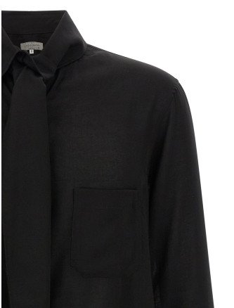 Рубашка YOHJI YAMAMOTO Stole collar shirt (HWB112012) #