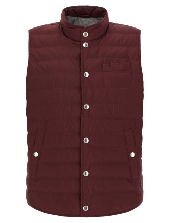 Жилет BRUNELLO CUCINELLI Techno fabric vest