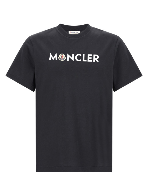 Футболка MONCLER Front logo print t-shirt (L20918C0005189B8Q778) #1