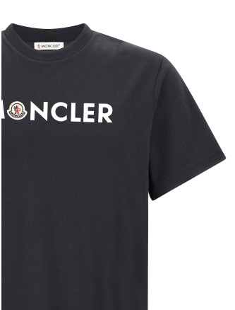 Футболка MONCLER Front logo print t-shirt (L20918C0005189B8Q778) #