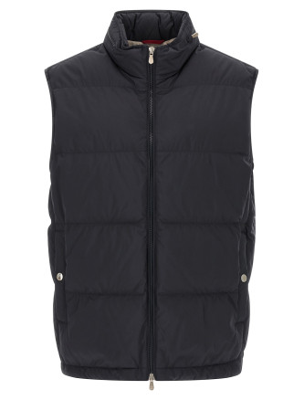 Жилет BRUNELLO CUCINELLI Techno fabric vest