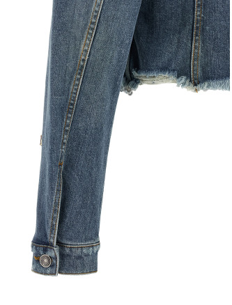 Куртка DOLCE & GABBANA Cross denim jacket (F9U67ZG8PG6S9001) #