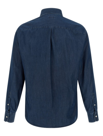 Рубашка BRUNELLO CUCINELLI Lightweight denim shirt (MR6830621C003) #