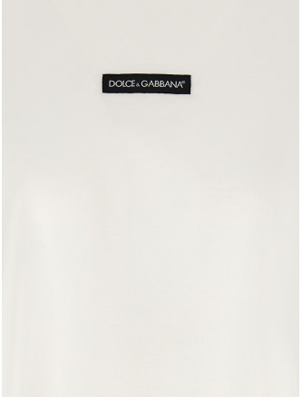 Футболка DOLCE & GABBANA Logo patch t-shirt (G8PN9TG7QNPW0800) #