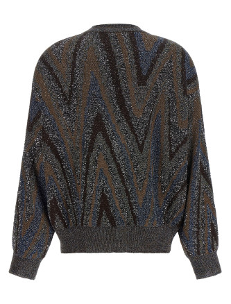 Кардиган MISSONI Sequin zigzag cardigan (DS26WM1GBK01LYS91U7) #